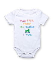Charger l'image dans la galerie, Body "Papa prend" personnalisable
