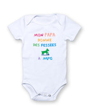 Charger l'image dans la galerie, Body "Papa donne" personnalisable

